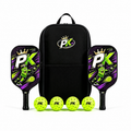 Ensemble de Pickleball PickleKing 🟣 2 raquettes + 3 accessoires